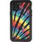 Liquid Blue Tie Dye - Rainbow iPhone 11 Pro Max Waterproof Case