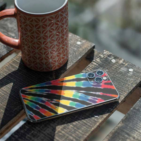 Liquid Blue Tie Dye - Rainbow iPhone 11 Pro Skin