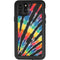 Liquid Blue Tie Dye - Rainbow iPhone 11 Pro Waterproof Case