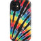 Liquid Blue Tie Dye - Rainbow iPhone 12 Mini Impact Case