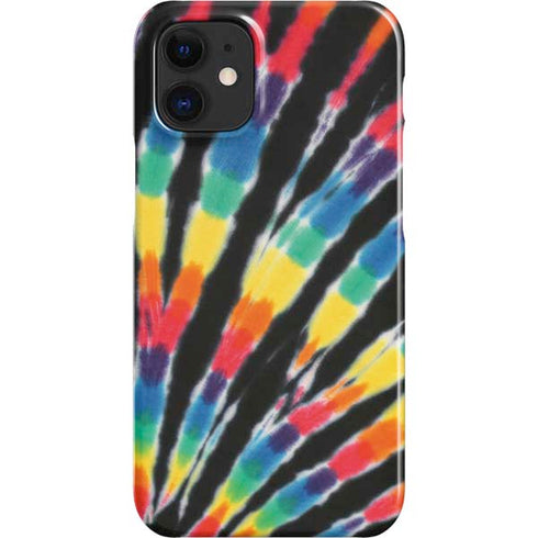 Liquid Blue Tie Dye - Rainbow iPhone 12 Mini Lite Case
