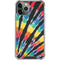 Liquid Blue Tie Dye - Rainbow iPhone 12 Pro Clear Case