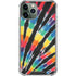 Liquid Blue Tie Dye - Rainbow iPhone 12 Pro Clear Case