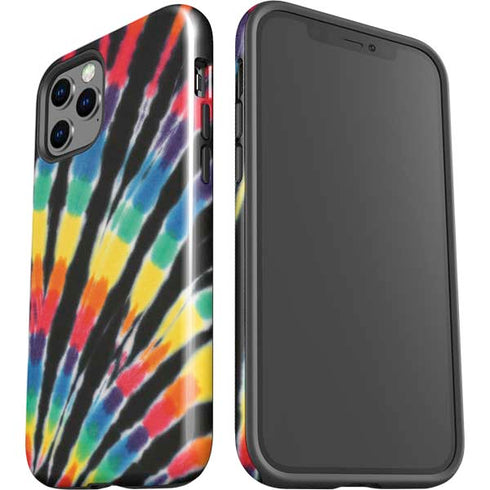Liquid Blue Tie Dye - Rainbow iPhone 12 Pro Impact Case