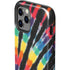 Liquid Blue Tie Dye - Rainbow iPhone 12 Pro Max Impact Case