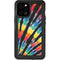 Liquid Blue Tie Dye - Rainbow iPhone 12 Pro Max Waterproof Case