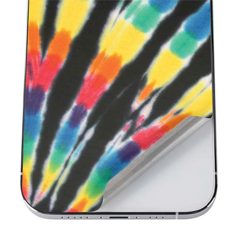 Liquid Blue Tie Dye - Rainbow iPhone 12 Pro Skin