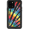 Liquid Blue Tie Dye - Rainbow iPhone 12 Pro Waterproof Case
