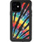 Liquid Blue Tie Dye - Rainbow iPhone 12 Waterproof Case