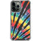 Liquid Blue Tie Dye - Rainbow iPhone 13 Pro Max Clear Case