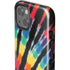 Liquid Blue Tie Dye - Rainbow iPhone 14 Plus Impact Case