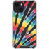 Liquid Blue Tie Dye - Rainbow iPhone 14 Plus Clear Case