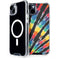 Liquid Blue Tie Dye - Rainbow iPhone 15 Plus MagSafe Case