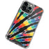 Liquid Blue Tie Dye - Rainbow iPhone 15 Pro Clear Case