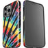 Liquid Blue Tie Dye - Rainbow iPhone 14 Pro Impact Case