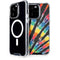 Liquid Blue Tie Dye - Rainbow iPhone 14 Pro MagSafe Case