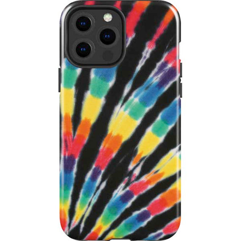 Liquid Blue Tie Dye - Rainbow iPhone 15 Pro Max Impact Case