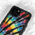 Liquid Blue Tie Dye - Rainbow iPhone 15 Plus Waterproof Case