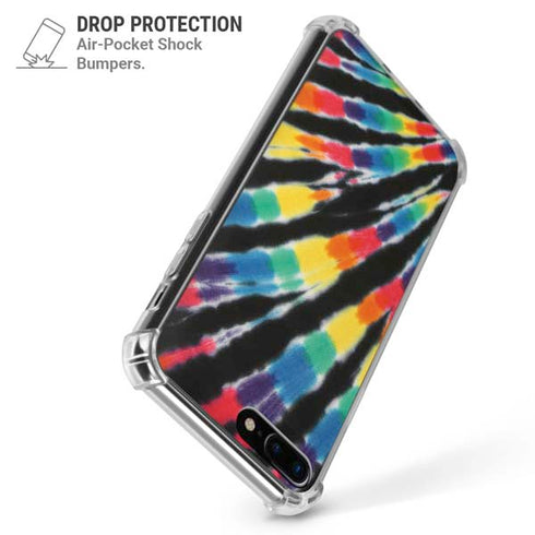 Liquid Blue Tie Dye - Rainbow iPhone 7/8 Plus Clear Case