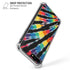 Liquid Blue Tie Dye - Rainbow iPhone 7/8 Plus Clear Case