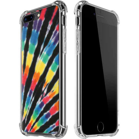 Liquid Blue Tie Dye - Rainbow iPhone 7/8 Plus Clear Case