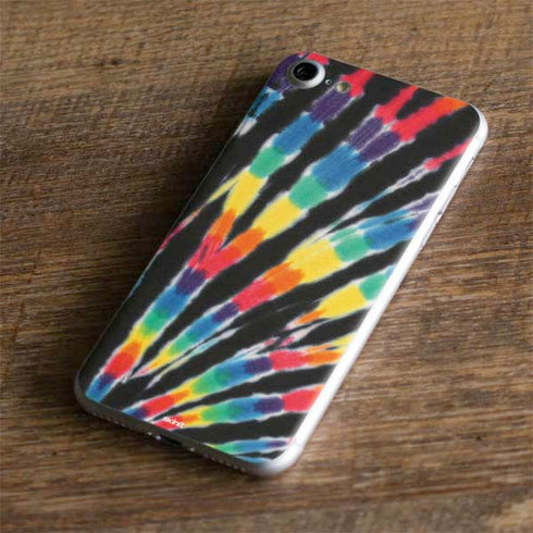 Liquid Blue Tie Dye - Rainbow iPhone 7 Skin