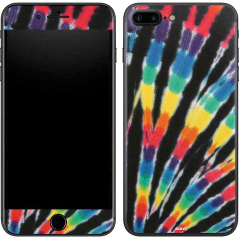 Liquid Blue Tie Dye - Rainbow iPhone 8 Plus Skin
