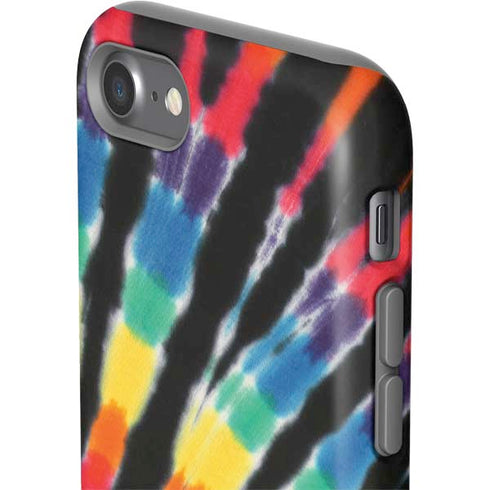 Liquid Blue Tie Dye - Rainbow iPhone SE (2nd & 3rd Gen) Pro Case