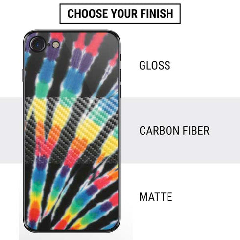 Liquid Blue Tie Dye - Rainbow iPhone SE (2nd & 3rd Gen) Skin