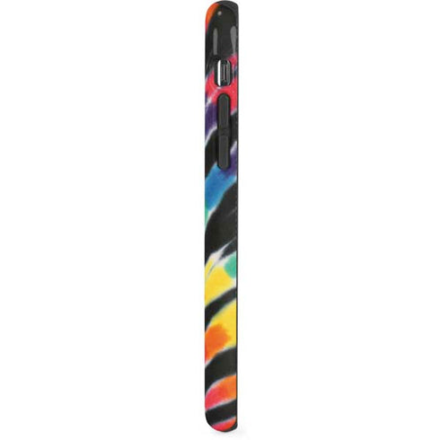 Liquid Blue Tie Dye - Rainbow iPhone X Pro Case