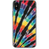Liquid Blue Tie Dye - Rainbow iPhone X Skin