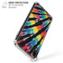 Liquid Blue Tie Dye - Rainbow iPhone XR Clear Case