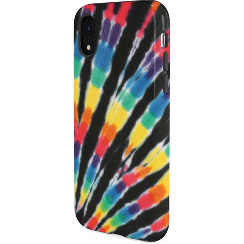 Liquid Blue Tie Dye - Rainbow iPhone XR Pro Case