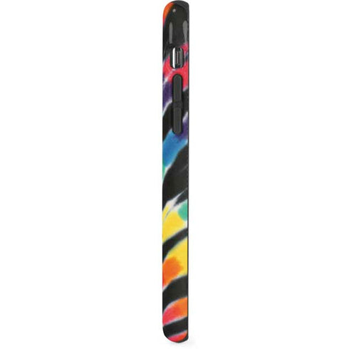 Liquid Blue Tie Dye - Rainbow iPhone XR Pro Case