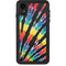 Liquid Blue Tie Dye - Rainbow iPhone XR Waterproof Case