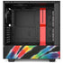 Liquid Blue Tie Dye - Rainbow NZXT H510 Compact ATX Mid-Tower Case Skin