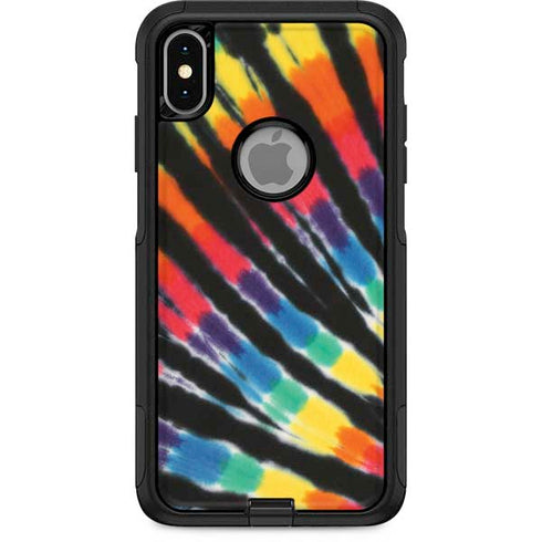 Liquid Blue Tie Dye - Rainbow Otterbox Commuter iPhone Skin