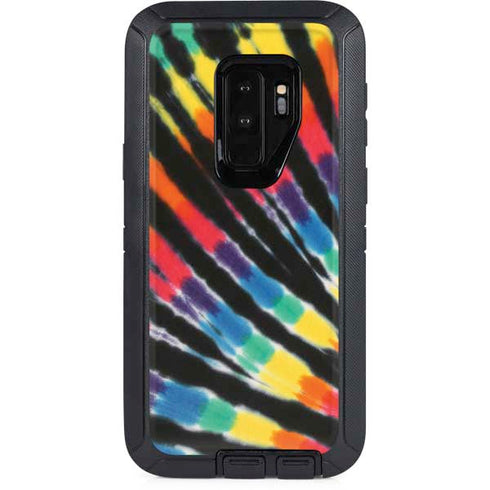 Liquid Blue Tie Dye - Rainbow Otterbox Defender Galaxy Skin