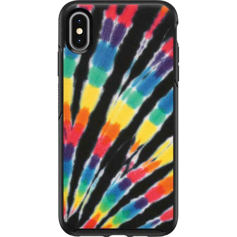 Liquid Blue Tie Dye - Rainbow Otterbox Symmetry iPhone Skin