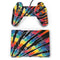 Liquid Blue Tie Dye - Rainbow PlayStation Classic Bundle Skin