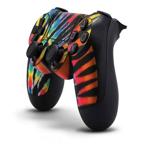 Liquid Blue Tie Dye - Rainbow PS4 Controller Skin