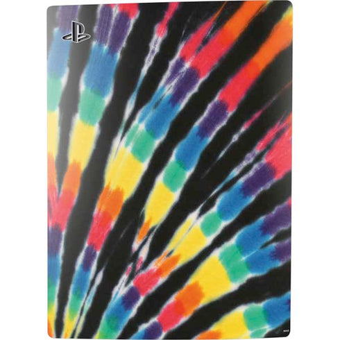 Liquid Blue Tie Dye - Rainbow PS5 Digital Edition Bundle Skin