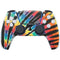 Liquid Blue Tie Dye - Rainbow PS5 Controller Skin
