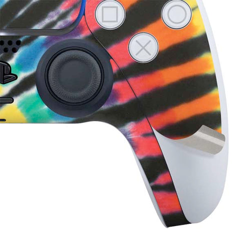 Liquid Blue Tie Dye - Rainbow PS5 Slim Digital Edition Bundle Skin