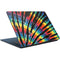 Liquid Blue Tie Dye - Rainbow Surface Laptop Skin