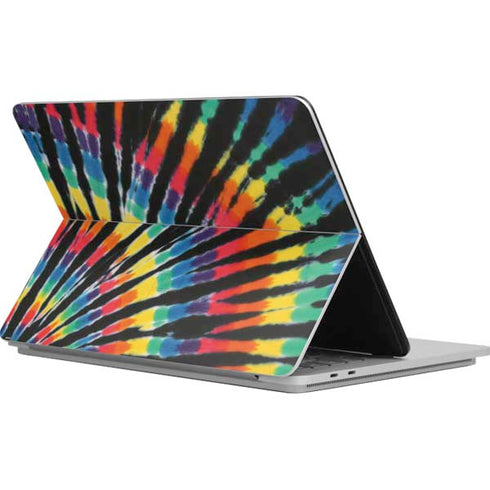 Liquid Blue Tie Dye - Rainbow Surface Laptop Studio Skin