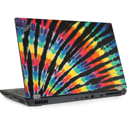 Liquid Blue Tie Dye - Rainbow Lenovo ThinkPad Skin