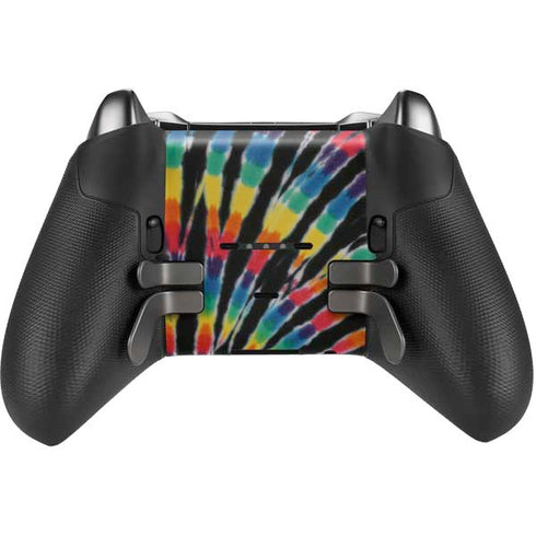 Liquid Blue Tie Dye - Rainbow Xbox Elite Wireless Controller Series 2 Skin