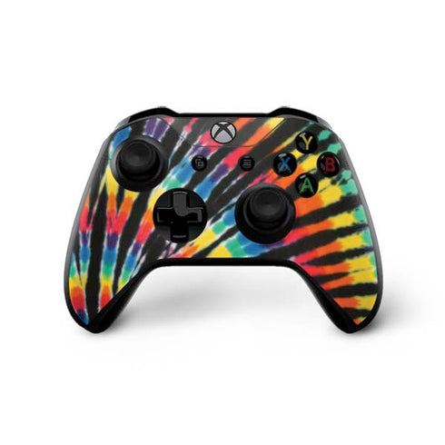Liquid Blue Tie Dye - Rainbow Xbox One X Bundle Skin