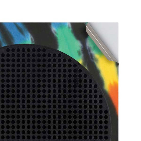 Liquid Blue Tie Dye - Rainbow Xbox Series S Console Skin